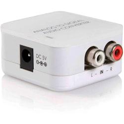 StarTech.com Stereo RCA to SPDIF Digital Coaxial and Toslink Optical Audio Converter
