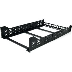 StarTech.com 3U Fixed 19 Adjustable Depth Universal Server Rack Rails