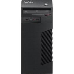 Lenovo ThinkCentre M73 10B10012US Desktop Computer - Intel Core i3 i3-4130 3.40 GHz - Mini-tower - Business Black