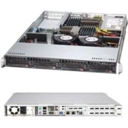 Supermicro SuperServer 6017B-NTF Barebone System - 1U Rack-mountable - Intel C602 Chipset - Socket B2 LGA-1356 - 2 x Processor Support - Black