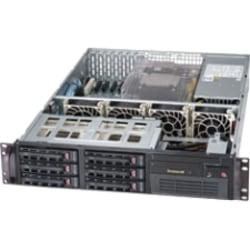 Supermicro SuperServer 6027B-TLF Barebone System - 2U Rack-mountable - Intel C602 Chipset - Socket B2 LGA-1356 - 2 x Processor Support - Black