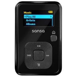 SanDisk(R) Sansa(R) Clip 4GB MP3 Player With FM Tuner, Black