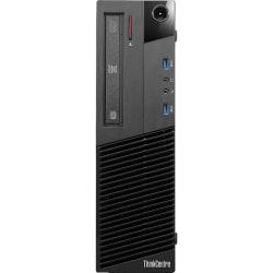 Lenovo ThinkCentre M83 10AM0004LS Desktop Computer - Intel Core i7 i7-4770 3.40 GHz - Small Form Factor - Business Black