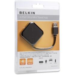UPC 722868628379 product image for Belkin 4 Port USB 2.0 Ultra Mini Hub | upcitemdb.com