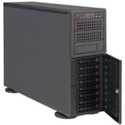 Supermicro SuperWorkstation 7047R-3RF4+ Barebone System - 4U Tower - Intel C606 Chipset - Socket R LGA-2011 - 2 x Processor Support - Black