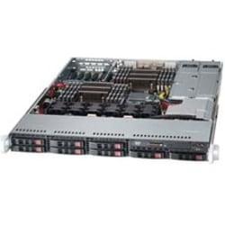Supermicro SuperServer 1027R-73DARF Barebone System - 1U Rack-mountable - Intel C602J Chipset - Socket R LGA-2011 - 2 x Processor Support - Black