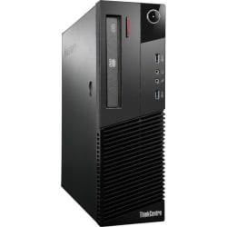 Lenovo ThinkCentre M83 10AM000SUS Desktop Computer - Intel Core i7 i7-4770 3.40 GHz - Small Form Factor - Business Black