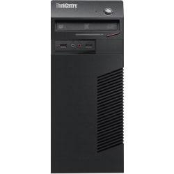 Lenovo ThinkCentre M73 10B0000QUS Desktop Computer - Intel Core i3 i3-4130 3.40 GHz - Mini-tower - Business Black