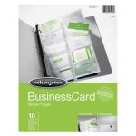 Wilson Jones(R) Business-Card Page Protectors