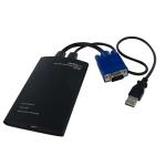  StarTech.com KVM Console to USB 2.0 Portable Laptop Adapter 