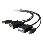 15FT ALL IN ONE USB/PS2KVM CABL