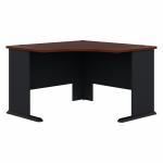 Bush(R) Office Advantage Corner Desk, 29 7/8in.H x 47 1/4in.W x 47 1/4in.D, Hansen Cherry/Galaxy, Standard Delivery Service Bush(R) Office Advantage Corner Desk, 29 7/8in.H x 47 1/4in.W x 47 1/4in.D, Hansen Cherry/Galaxy, Standard Delivery Service