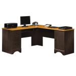 Sauder(R) Harbor View Collection Corner Computer Desk, 30 1/4in.H x 66 1/8in.W x 66 1/8in.D, Antiqued Paint