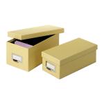 Globe-Weis(R) Recycled Index Card Storage Cases