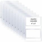 Photo Holders For Three-Ring Binders, 4in. x 6in, Box Of 50
