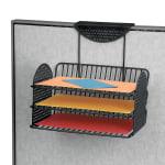 Fellowes(R) Perf-ect Partition(TM) Triple Tray, Black