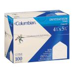 Columbian(R) Invitation And Greeting Card Envelopes, 4 3/8in. x 5 3/4in, Ivory, Box Of 100