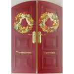 Personalized Thanksgiving Cards, Openly Thankful, 5 5/8in. x 7 7/8in., Box Of 25