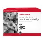 Office Depot(R) Q49X Remanufactured High-Yield Black Toner Cartridge. Just 108.99 USD Office Depot(R) Q49X Remanufactured High-Yield Black Toner Cartridge
