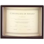 Curved Diploma Frame, 8 1/2in. x 11in., Espresso