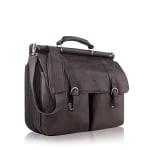 Solo(R) Leather Laptop Portfolio, Espresso