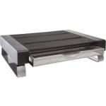 Buy Rolodex(R) Mesh Workspace Monitor Stand With Drawer, Black Silver by Rolodex now!