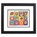 Framed Artwork  Kandinsky Squares