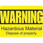 Die Cut Rectangular Advertising Labels