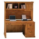 RS ToGo(TM) Glen Ridge Desk And Hutch, 70 1/2in.H x 61 3/8in.W x 23 3/8in.D, Pine