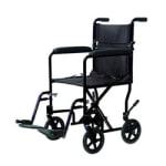 Lightweight Marble Colored Aluminum Transport Chai