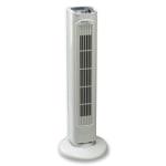 Atlantic Breeze Oscillating Tower Fan, Light Gray