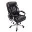 Realspace BT2 Big And Tall High-Back Bonded Leather Chair Black $149.99