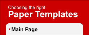 Choosing the Right Paper Template