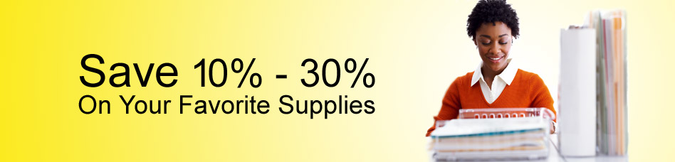 Save on your favorite supplies