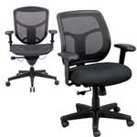Realspace PRO&trade; 9000 Series Recycled Mid-Back Multifunction Mesh Chair 