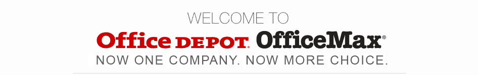 Office Depot OfficeMax now one company