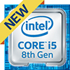 Intel Core i5 8th Gen Processor Badge Intel Core i5 8th Gen Processor Badge
