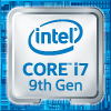 Intel Core i7 9th Gen Processor Badge