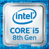 Intel Core i5 8th Gen Processor Badge