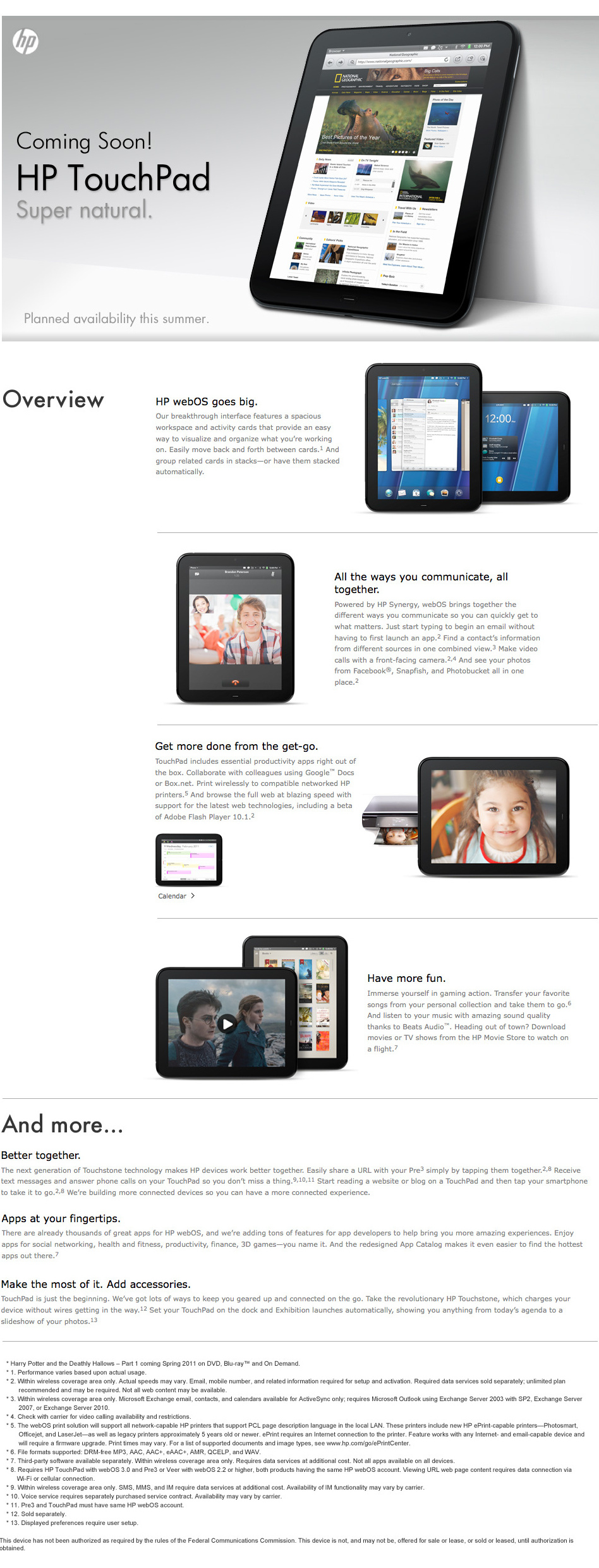 hp touchpad