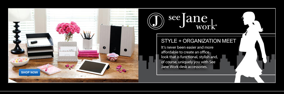 Shop For See Jane Work Desk Accessories At Office Depot