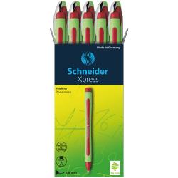 EAN 4004675059826 product image for Schneider Xpress Porous-Point Pens, Needle Point, 0.8 mm, Red/Green Barrels, Red | upcitemdb.com
