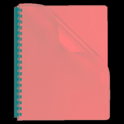 Fellowes(R) Clear Presentation Binding Covers, 8 3/4in. x 11 1/4in., Clear, Pack Of 100