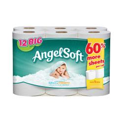 UPC 030400778742 product image for Angel Soft(R) 2-Ply Bathroom Tissue, Pack Of 12 Rolls | upcitemdb.com