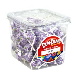 UPC 030800002195 product image for Dum Dum Lollipops, Grape, 1-Lb Tub | upcitemdb.com