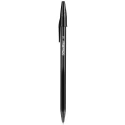 OfficeMax Ballpoint Stick Pens, Medium Point, Black, Pack Of 60