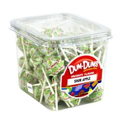 UPC 030800002188 product image for Dum Dum Lollipops, Sour Apple, 1-Lb Tub | upcitemdb.com