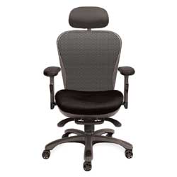 Nightingale Cxo High Back Mesh Chair With Headrest 55 H X 29 12 W Nightingale Cxo High Back Mesh Chair