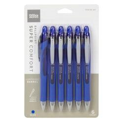 UPC 735854098964 product image for FORAY(R) Retractable Ballpoint Pens With Grip, 1.0 mm, Medium Point, Blue Barrel | upcitemdb.com