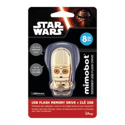 UPC 812726010375 product image for Mimoco(R) Star Wars(TM) MIMOBOT(R) USB 2.0 Flash Drive, 8GB, C-3PO | upcitemdb.com